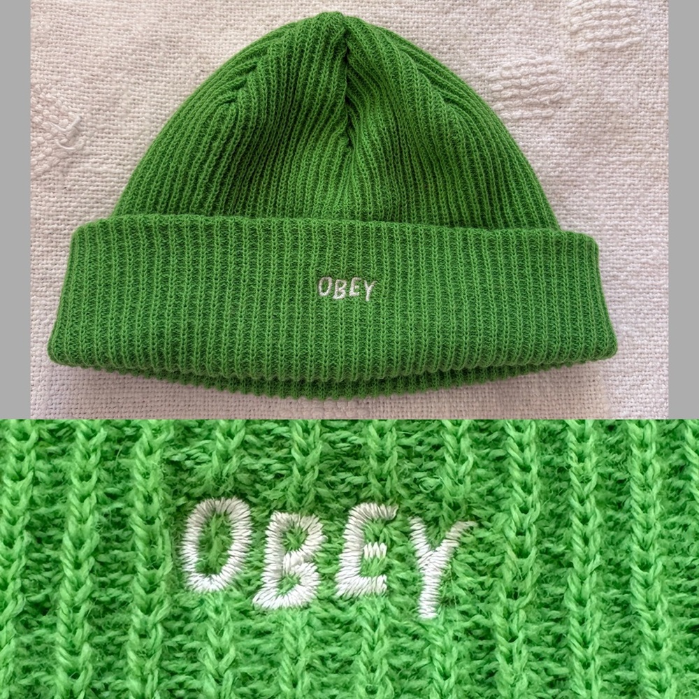 OBEY Shallow Knit Beanie